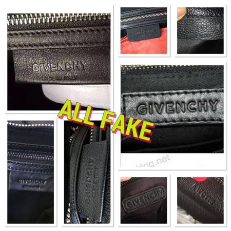 authentic givenchy pandora vs fake|false givenchy clothing.